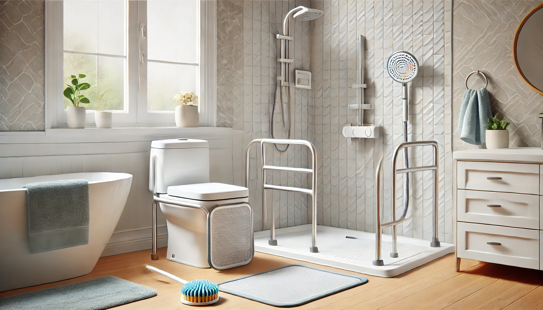 Hilfsmittel fürs Badezimmer